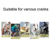 Mountain Bike Aluminum Alloy Non-Slip Pedal (Red) - 6