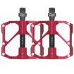 PROMEND Mountain Bike Aluminum Pedals - Red - 1