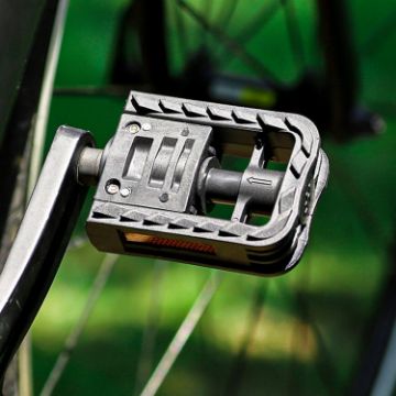 West Biking YP0802082 Folding Bike Pedal - Black - 1