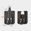 West Biking YP0802082 Folding Bike Pedal - Black - 3