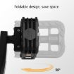 West Biking YP0802082 Folding Bike Pedal - Black - 4