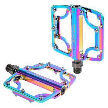 WEST BIKING YP0802081 Colorful Mountain Road Bike Pedals - 1