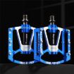 WEST BIKING Mountain Bike Aluminum Alloy Pedal - Blue - 1