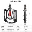 WEST BIKING Mountain Bike Aluminum Alloy Pedal - Blue - 3