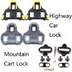 PROMEND Road Mountain Bike Shoe Lock Cleat - Yellow - 2