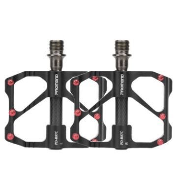 PROMEND Carbon Fiber Bearing Pedal - 1 Pair - Black - 1