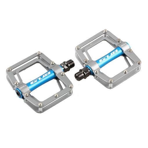 GUB GC010 MTB Bicycle Pedals - Titanium Color - 1