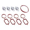 4x22mm Car Swirl Flap Air Intake Repair Kit - Silver - 2