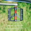 PROMEND PD-M88 Mountain Bike Aluminum Pedals - 1 Pair (Black) - 6