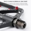 Promend PD-M52C Bicycle Aluminum Alloy + Carbon Fiber Pedals (Red) - 5