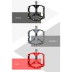 West Biking Carbon Fiber Mountain Bike Pedal - Black - 2