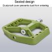 ENLEE F228 Bicycle Nylon Pedals - Red - 5
