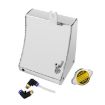 Triangle Aluminum Cooling Water Tank for Nissan (Black) - 6