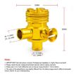Car Modified Pressure Relief Valve for Volkswagen GTi Jetta/Audi A3 A4 A6 TT - 4