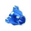 BMW 335i Car Water Hose Joint Pipe Adaptor with Clamps (Blue) - 4