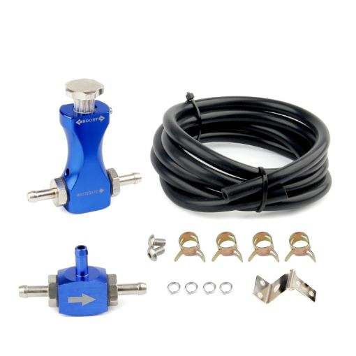 Blue Car Modified Turbo Boost Controller Regulating Valve - 1