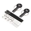 Universal Car Aluminum Alloy Hood Pin Bonnet Lock - Black - 1