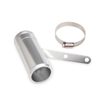 Car Aluminum Turbo Resonator Eliminator for Dodgeel - Silver - 1