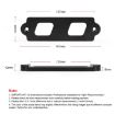Red Aluminum Battery Bracket for Honda Civic 1988-2000 - 2