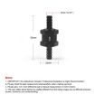 8mm Car Aluminium Alloy Fuel Petrol One Way Non Return Check Valve - 2