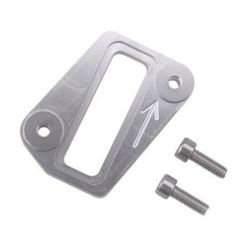 Aluminum LS3 MAF Mass Air Flow Sensor Weld Bung (Silver) - 1