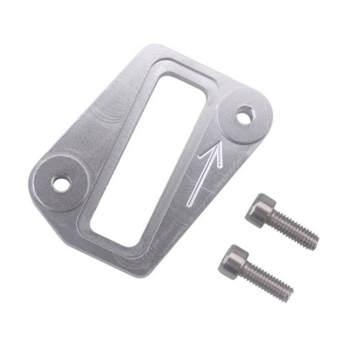 Aluminum LS3 MAF Mass Air Flow Sensor Weld Bung (Silver) - 1