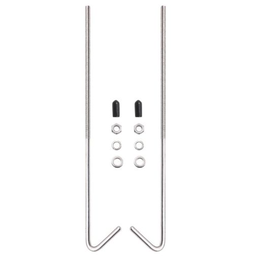 LS05 10 inch Car Battery Fixing Stainless Steel Bracket Bolt Kit - 1