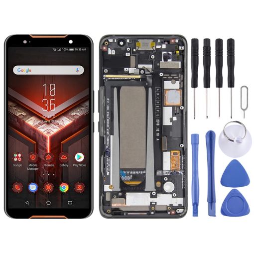 LCD Screen for Asus ROG Phone ZS600KL Digitizer Assembly with Frame - 1