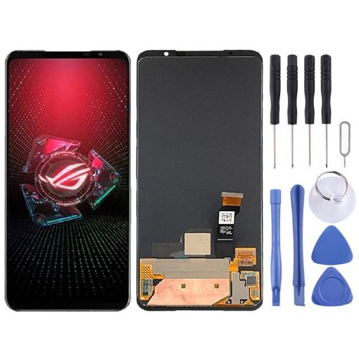 AMOLED LCD Screen For Asus ROG Phone 5s ZS676KS with Digitizer - 1