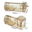 Short Cage Plastic Mousetrap Humane Cage Green - 3