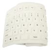 Waterproof Silicone Keyboard - 109 Keys, USB 2.0, White - 4