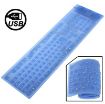 Waterproof Flexible Silicone Keyboard - Blue - 2