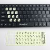 3 PCS Luminous Thai Keyboard Stickers - Desktop Computer & Notebook - 3