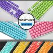 104 Keys Double Shot PBT Backlit Keycaps - White - 7