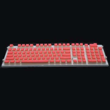 Picture of Pudding Double-layer Two-color 108-key Mechanical Translucent Keycap (Orange)
