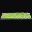 Double-layer Two-color Mechanical Translucent Keycap - Apple Green - 1
