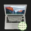 French Luminous Keyboard Stickers - 3 PCS - 5