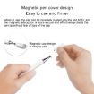 Passive Capacitive Pen Touch Screen Stylus Pen - White - 3