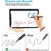 AT-30 2-in-1 Silicone Sucker + Conductive Cloth Head Handwriting Touch Screen Pen (Black) - 6