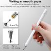 AT-28 Macarone Color Stylus Pen with 2 Pen Head (Pink) - 8