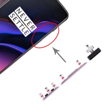 OnePlus 6T Side Keys - Purple - 1