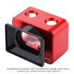 PULUZ Sony RX0 Aluminum Cage + UV Filter + Lens Sunshade (Red) - 5