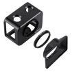 PULUZ Sony RX0 Aluminum Cage + UV Filter + Lens Sunshade (Black) - 1