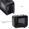 PULUZ Sony RX0 Aluminum Cage + UV Filter + Lens Sunshade (Black) - 7