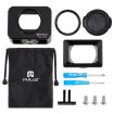 PULUZ Sony RX0 Aluminum Cage + UV Filter + Lens Sunshade (Black) - 8