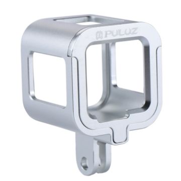 PULUZ Aluminum Protective Cage for GoPro HERO5/4/Session Silver - 1