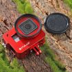 PULUZ Aluminum Protective Cage for GoPro HERO + UV Lens - 9