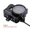 PULUZ Aluminum Protective Cage for GoPro HERO with 52mm UV Lens - 8