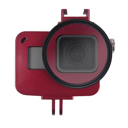 CNC Aluminum Protective Cage for GoPro HERO7 Black/6/5 - 1