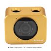 PULUZ Sony RX0 Aluminum Cage + UV Filter + Lens Sunshade (Gold) - 6